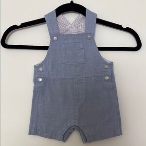 Jacadi Blue Overalls - 6M